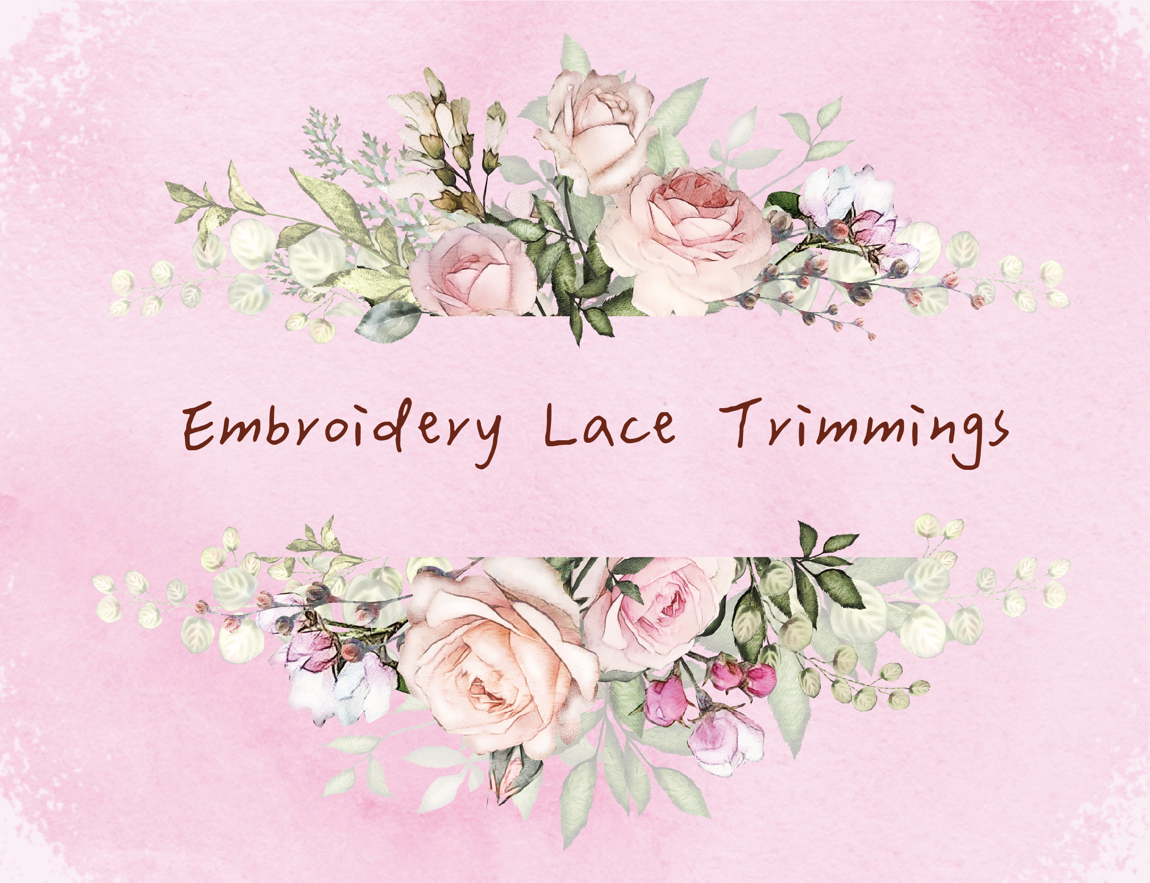 EMBROIDERY LACE TRIMMINGS